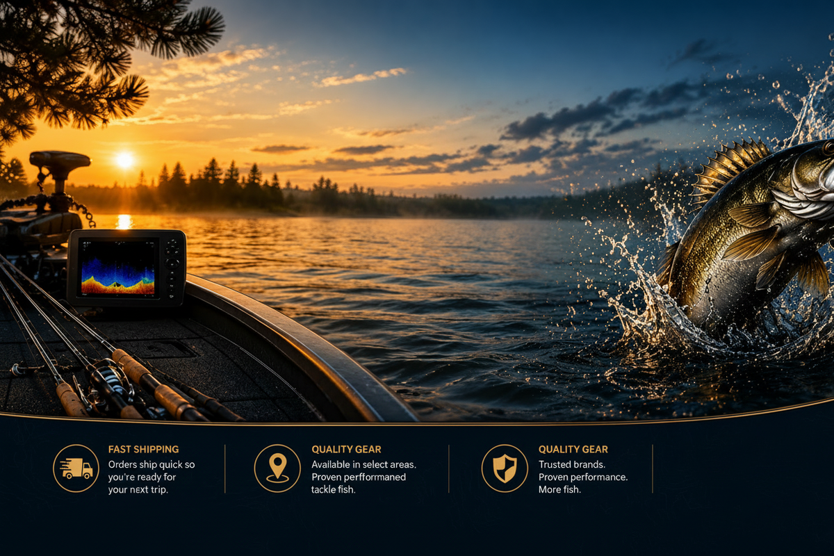 Banner - Fast Shipping, Quality Gear, Made for Anglers